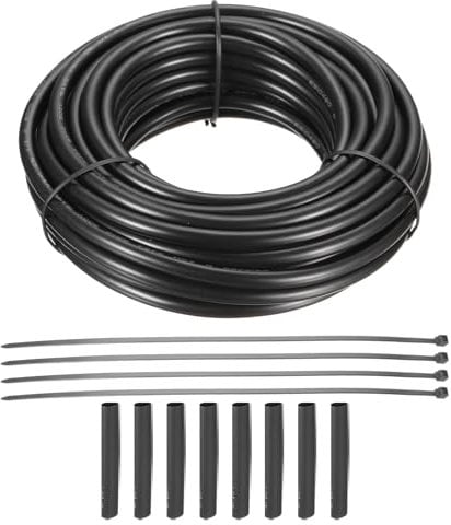 uxcell 20 Gauge Wire 4 Conductor Electrical Wire, 20 AWG Stranded PVC Cord, 20/4 Low Voltage Landscape Lighting Copper Cable for House Wiring Garage Trailer Boat Wiring, 9.1m/30ft