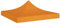 Pavillon-Schutzhülle für Partyzelt, wasserdicht, transparent, 3 x 6 m, Orange, 270 g/m²