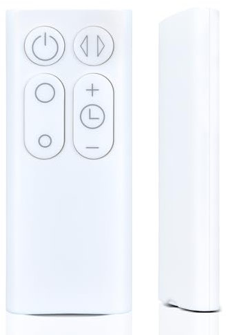 TRUCKON Télécommande de remplacement pour ventilateur Dyson AM06 AM07 AM08, Part NO.965824-01 965824-02 (Blanc)