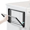 ycezw Estante de Pared Plegable, Estante magnético para, Organizador de Pared rústico, Tablero de Almacenamiento magnético con función para un Uso versátil en Cocina, baño, Dormitorio, Sala de