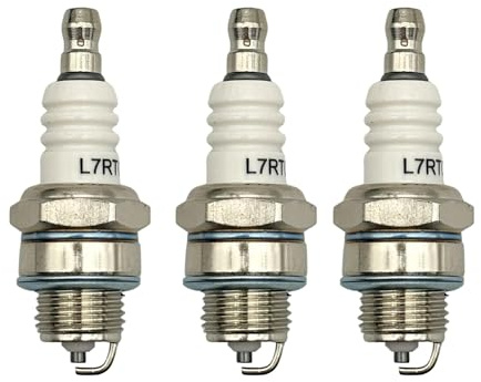 YGQ L7RTC Zündkerzenersatz für Champion RCJ6Y RCJ7Y RC16YC NGK 6708 BPMR7A BOSCH WSR6F Stihl MS250 Autolite 2974 2976 XST2974 (3 Stück)