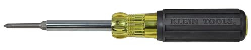 Klein Tools 32559 extended-reach Multi Bit destornillador/Nut Driver con cojín agarre