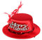 Alsino Mini Weihnachts Hut Merry Christmas Rot mit Haarclip 131
