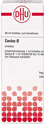 CACTUS Urtinktur 20 ml