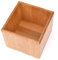 GRÄWE Aufbewahrungsbox aus Bambus, 12 × 12 cm, für Bad, Küche, Büro
