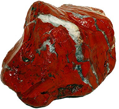 1 Roter Jasper Stein ca. 10-12cm - Deko, Aquarium