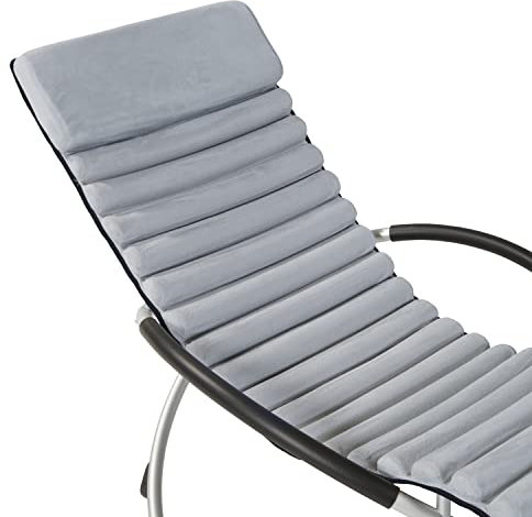 leco 39398114 Schaukelstuhlkissen Grau