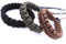 Maveek Camera Wrist Strap Adjustable Braided 550 Paracord/Bracelet Hand Grip Strap for Cameras (Black+Green+Brown)