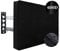 Indeed BUY Funda de TV para exteriores de 55 a 58 pulgadas, impermeable, a prueba de polvo, negro, tela Oxford, protege LED, LCD, pantallas de TV de plasma