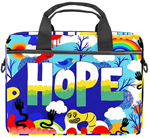 Hope Laptoptasche mit Griff, 34 - 36,8 cm (13,4 - 14,5 Zoll), Schultertasche, Aktentasche