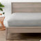 Bare Home - Spannbettlaken 180 x 200 cm - Doppelt gebürstete Polyester-Mikrofaser - 30 cm Tiefe Tasche - Oeko-TEX Standard 100, 180 x 200, Hellgrau