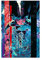 EFEZAC Ghost in The Shell Anime Filmposter Leinwand Poster Wandkunst Dekor Druck Bild Gemälde für Wohnzimmer Schlafzimmer Dekoration Rahmen Stil 30 x 45 cm
