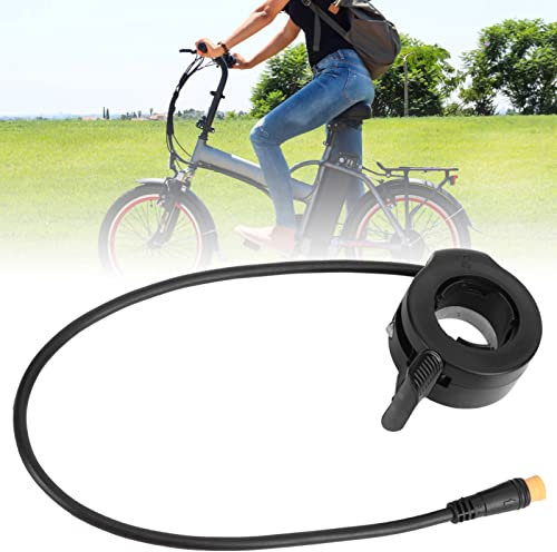 AYNEFY 130X Universal Thumb Throttle Finger Throttle Accelerator Control Accessories Waterproof Connector for Electric Scooters Bicycle Thumb Throttle Electric Bicycle