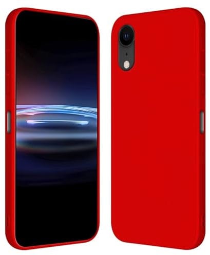 RankOne Hülle für iPhone XR (6.1 Inches) Weiche TPU Silikonhülle - Chinarot
