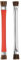 sourcing map Double-Tête Téléphone Carte Mère IC Nettoyage Brosse 12x15mm Poils Cheveux Antistatique ESD Brosse Nettoyant pour Ordinateur Téléphone, Rouge + Argent Ton