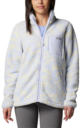 Columbia Damen West Bend Print Full Zip II, Snowdrift Highland Tonal, XS