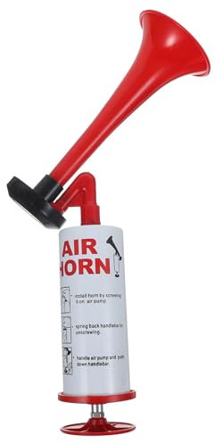 Happyyami Air Horn Fan Handsirene Gas Horn Airhorn Tröte Nebelwarnhupe Bärenhorn Fanartikel Zum Anfeuern Druckluftspray Warnung Drucklufthorn Lufthupe Für Boot Megaphon Sport Abs