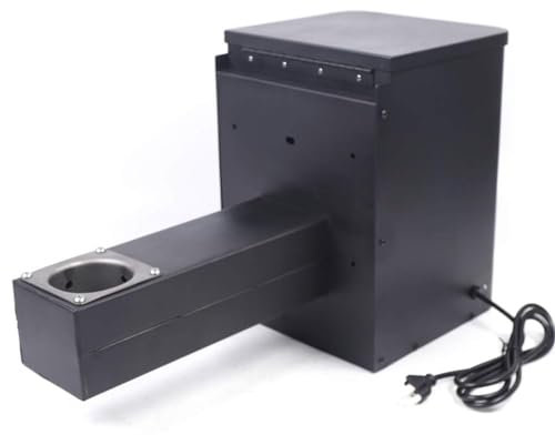 Estufa de pellets para barbacoa, pieza de parrilla eléctrica de pellets de madera, pieza de parrilla de pellets, kit de montaje de tolva ahumadora para parrilla, ahumar, hornear, asar, estofar,