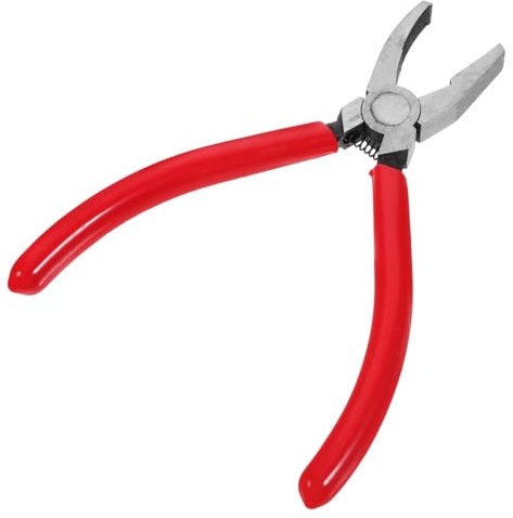 ULTECHNOVO 6 Glasbläser-Kit Buntglaszange Grozing Brechzange glass cutter tool flaschenschneider glasschneider Werkzeug Glasbrechzange Zubehör für Buntglas Gläser Suite Fahren Kiefer Brecher