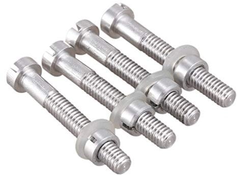 Yuuinnter 4Pcs M2.5x18.5mm Turntable Phonograph Screws,Hardware Replacement Headshells Stylus Mounting Vinyl LP Record Player