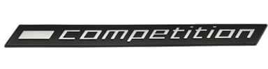 AQXYWQLL Competition Auto-Logo-Aufkleber, Emblem, Abzeichen, Kofferraumaufkleber, kompatibel mit Thunder Edition M1 M2 M3 M4 M5 M6 M7 M8 M X3 X4 X5 X6 Z4(Color:M Competition)