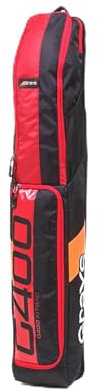 Grays- Hockeyschlägertasche G400 Hockeyschläger (KITBAG), Rot/Schwarz