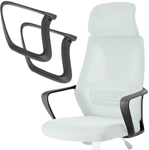 Sofotel Armlehne 1 Paar Bürostuhl Ersatzteile Robust Kunststoff Universell Schwarz Praga