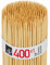 DecorRack Lot de 400 brochettes en bambou naturel de 30 cm pour barbecue, barbecue, kebabs, apéritifs, fruits, smores, cocktails, brunch, fondue, barbecue, bricolage