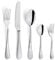 Amefa SIERRA Besteck Set 6 Personen | 30-teilig | Edelstahl 18/10 satiniert | gehämmerte Griffe | Essbesteck spülmaschinenfest | Besteckset 6 Personen | optisch und haptisch perfekt ausbalanciert