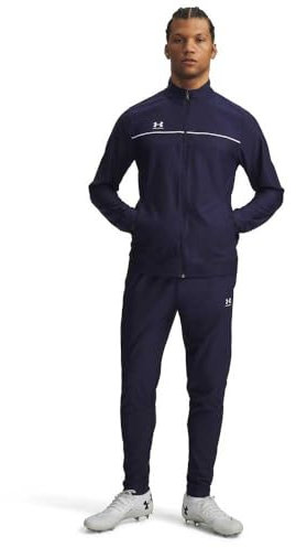 Under Armour Herren Challenger Line Trainingsanzug, Midnight Navy/White, M