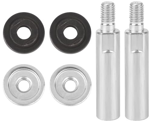 6pcs Thread Angle Grinder Extension Shaft Set, Angle Grinder Extension Shaft Connecting Rod with Upper and Lower Pressure Plates Grinder Extension Shaft Angle Grinder Attachments