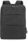 Deliex - Mochila para portátil para hombre o mujer - 15,6 púlgadas - Con puerto USB - Negro - Mochila para viajes o trabajo con diseño ligero y resistente