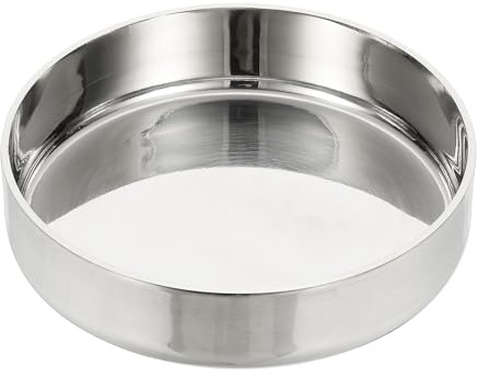 PATIKIL Capuchon d'ExtrémitéTuyau102mm OD, 1 Pièce Capuchon d'ExtrémitéTube Plat en Acier Inoxydable 304 CapuchonTuyau Poli Rond pour les Industriesla Plomberie et du Eau Gaz Soudage