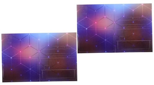 SHINEOFI 2 Sätze Debitkartenaufkleber Transparent Kreditkarten Skin Vinyl Debitkarten Skin Bankkartenaufkleber Kartenaufkleber Kreditkarten Cover Aufkleber Bankkarten 4 Stücke * 2