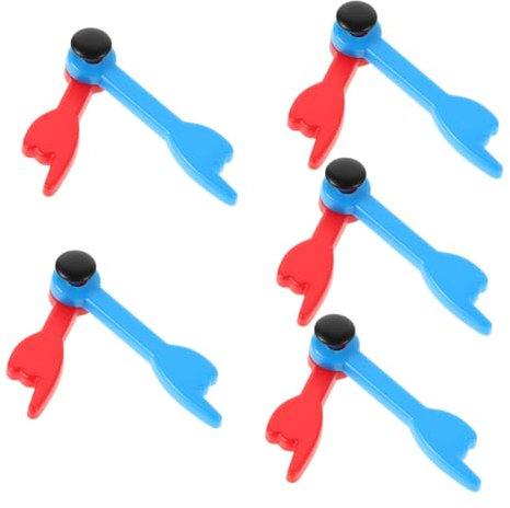 ifundom 5Pièces Aiguilles Horloge pour Garçon Fille Robustes Pointeurs de Remplacement pour Jeux de Table et Mécanismes Horloge Murale Éducatif pour Lire