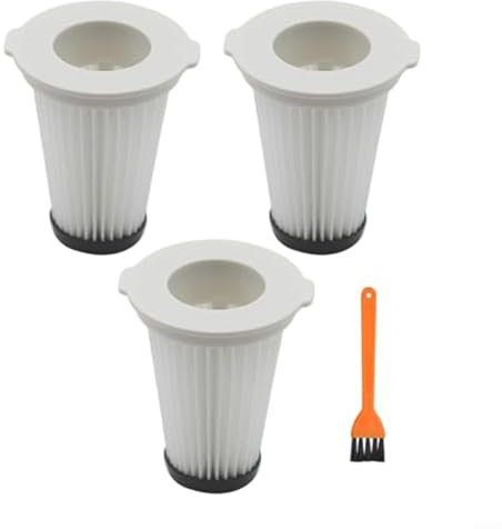 Vacuum Filter For Einhell TE-SV 18 Li, 3-Pack Washable & Reusable HEPA Replacement Filters With Cleaning Brush, High-Quality Dust & For Mold for PROTECTION, Easy To Install