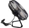HOMOBABE Ventilador USB Mini de Metal de Ajustable Rotación Silencioso para PC Laptop y Oficina Negro