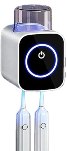 Jooehyer Rechargeable UV Toothbrush Sterilizer Electric Toothbrush Sterilizer Case Toothbrushes Holder Disinfection