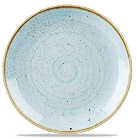 Churchill Stonecast Round Coupe Plate Duck Egg Blue 288mm (Pack of 12)