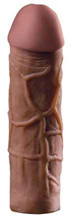 Pipedream Fantasy X-Tensions Mega, Brown, 2 Inch