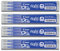 Pilot Pen 2276003F - Ersatzmine Frixion Clicker, Stärke 0.5 mm, 12 Stück, blau