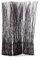 Design RAUMTEILER Nature | 160x120 cm (LxB), Weidenholz, braun | Raumtrenner, Trennwand, Paravent