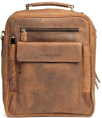 Harold's Flug-Umhänger Herren-Umhängetasche Leder Schulter-Tasche Harolds 417803