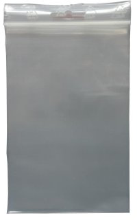 100 Druckverschlussbeutel 120 X 170 mit Eurolochung