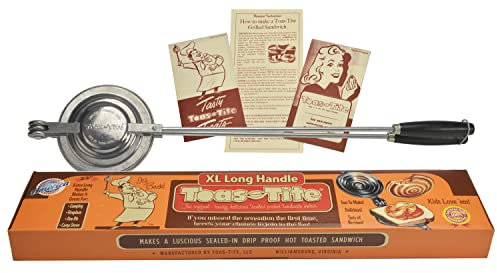 Toas-Tite Long Handled Pocket Sandwich Grill, X-Large, 21.75-Inch