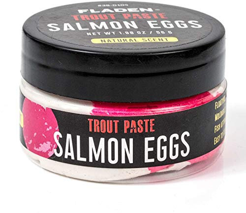 Fladen Angeln Forellenpaste Angelteig Forellenteig - Trout Paste 56g, Geschmack:Salmon Eggs