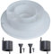Puleggia di Avviamento per Husqvarna 435 445 450 340 345 350, AUMEL Puleggia Avviamento con Molla e Viti Parti di Ricambio Motoseghe Durevoli Recoil Starter Pulley Accessorio