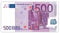 Litfax GmbH 500€ Euroschein/Spielgeld ca. 120x61 mm, je Pack. 25 Stück (1 PG)