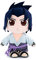 Kuscheltier mit Naruto-Figuren 30zm - Naruto, Kakashi, Sasuke, Kurama, Naruto Six Path - Sammler-Edition - Super Soft Qualität (Sasuke)