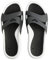 ARENA Nina, Sandali Donna, Bianco Grigio Scuro Nero, 37 EU